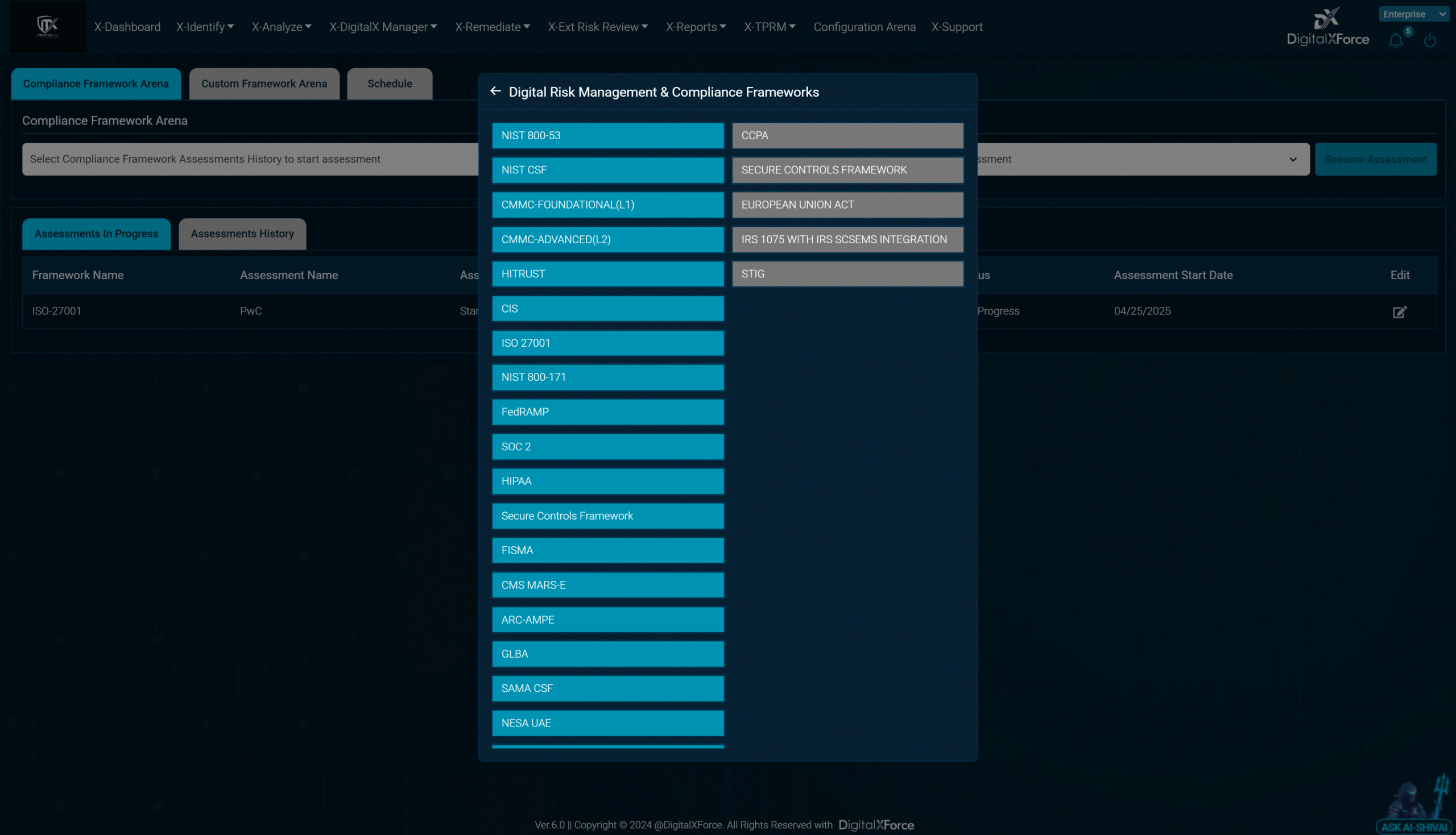 Supports 40+ compliance frameworks and 200+ connectors