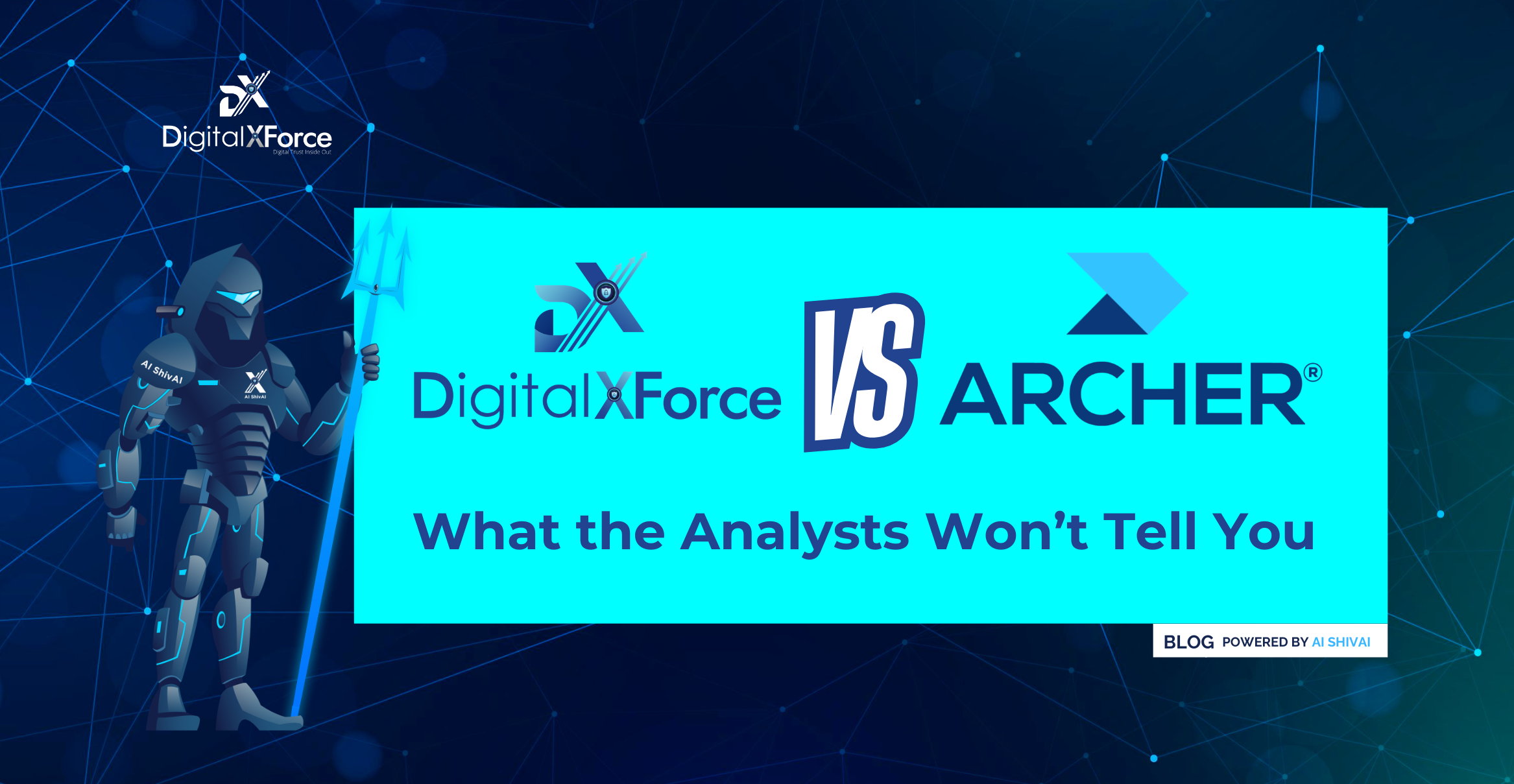 blog post banner for Digitalxforce vs RSA Archer blog post