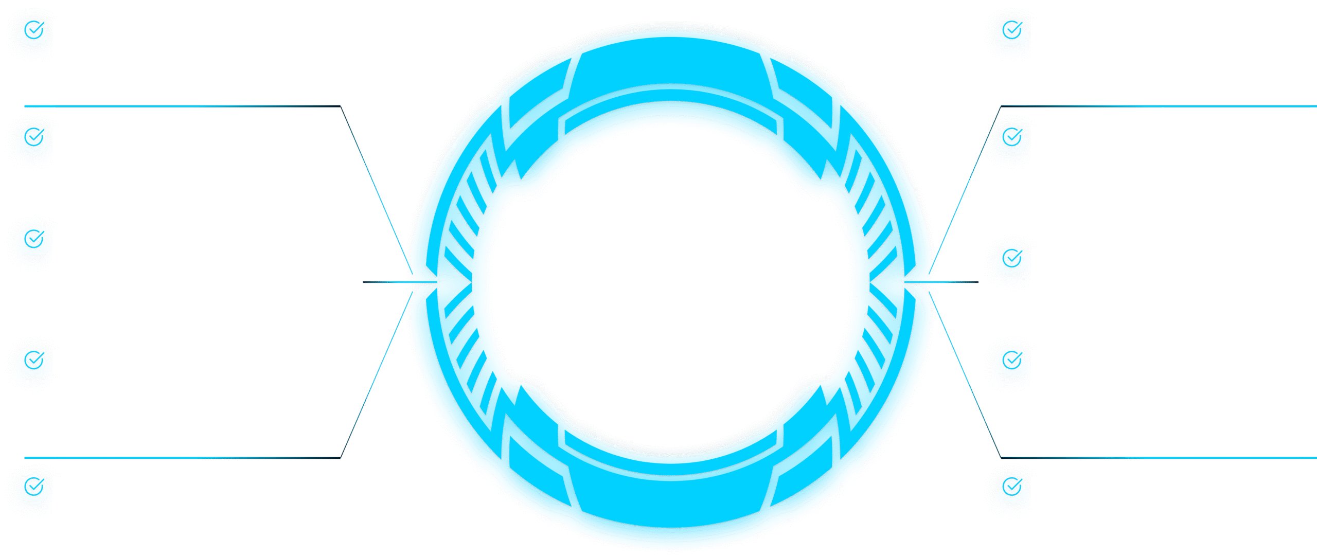 Ring diagram of the ten DigitalXForce Lite features